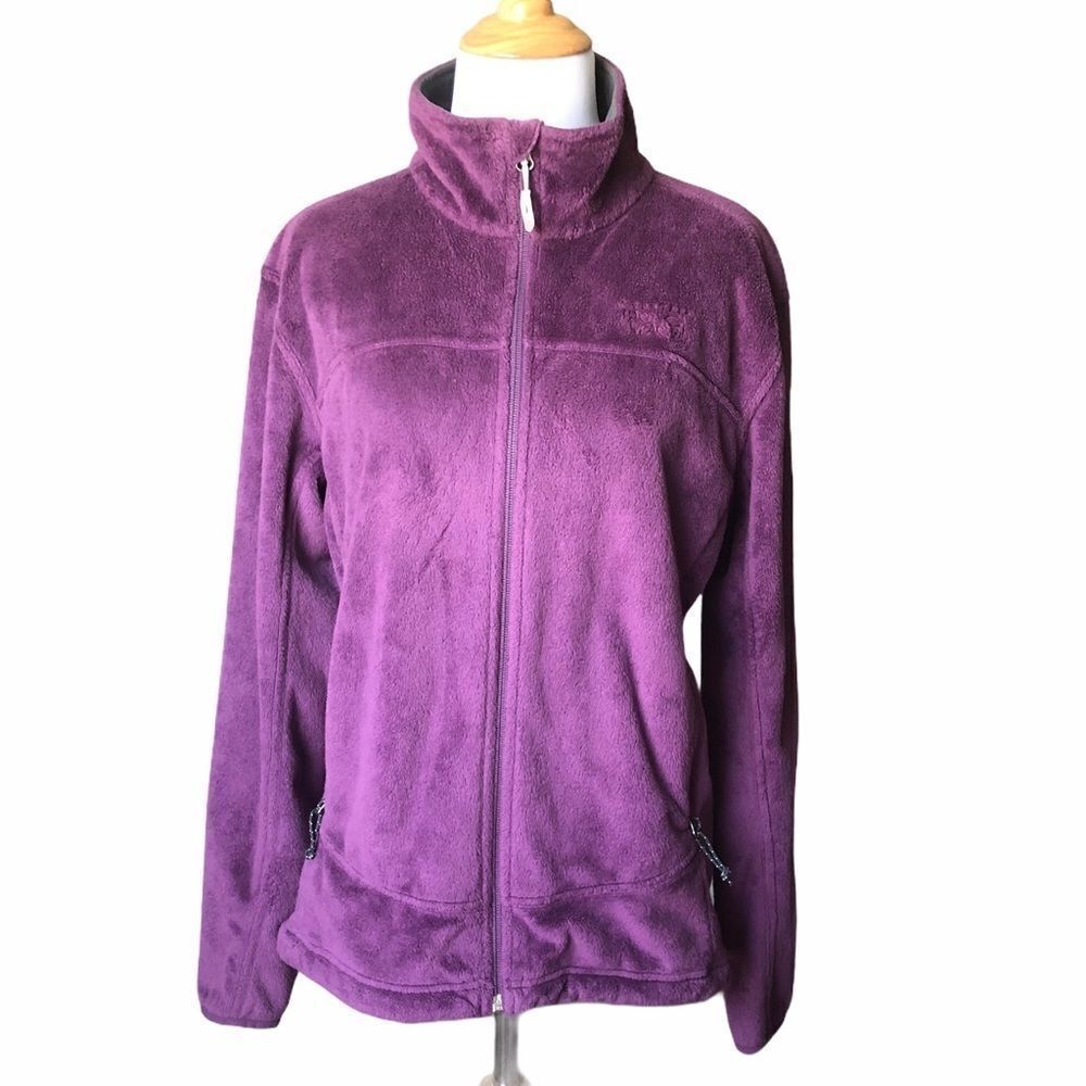 Mountain Hardwear women’s purple fleece zip Jacket